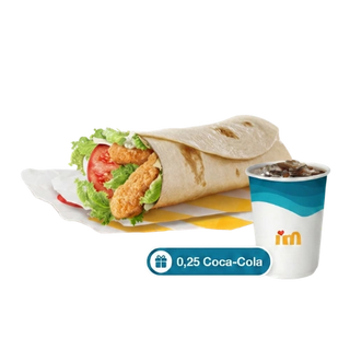 Цезарь Ролл + Coca-Cola 0.25