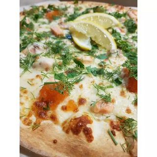 Піца Ніжний лосось Маленька (400г)