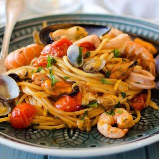 Spaghetti Ai Frutti Di Mare