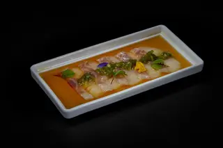 Carpaccio branzino
