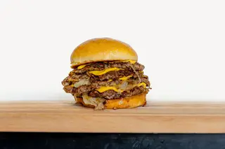 Oklahoma burger Double double