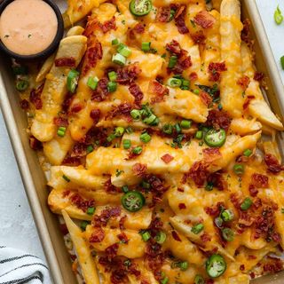 Cheese loaded Batata Fries