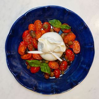 Burrata e pomodorini 