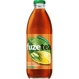 FuzeTea cytrynowa z czarną herbatą i trawą cytrynową 0,25l