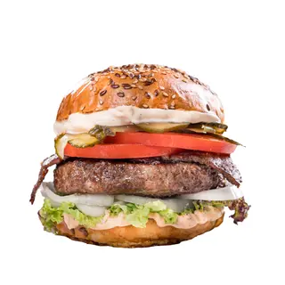 Burger Vită cu Cartofi Prăjiți
