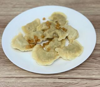 Pierogi z kapustą i mięsem 