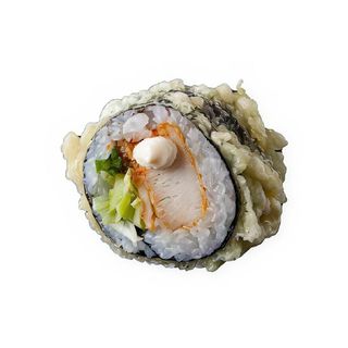 Futomaki pollo tempura (8 uds.)