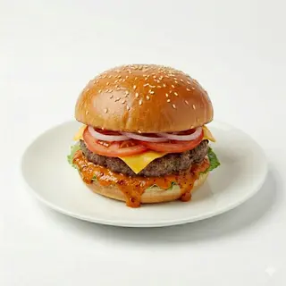 Hamburguesa de Buey Chimichurri