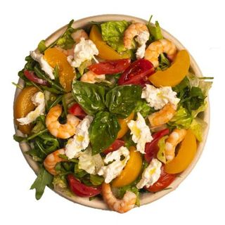SUMMER! Peach & Burrata