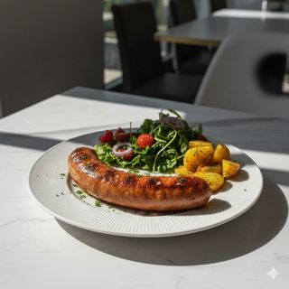 Salsiccia con contorno