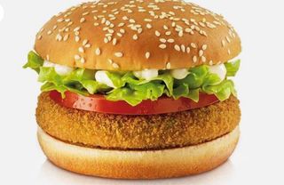 Menu Veg Patty Burger