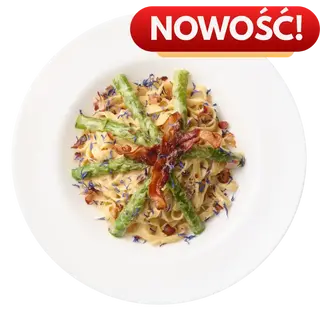 Tagliatelle con asparagi