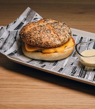 Hamburguesa Con Papas