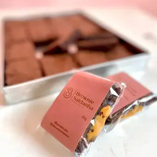 Brownie Recheado Brigadeiro
