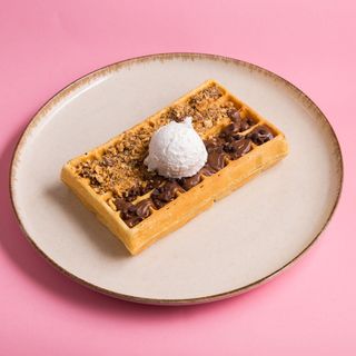 Nougat waffles