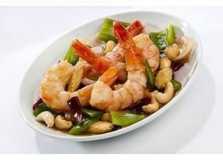 Crevettes Aux Pousses De Bambou