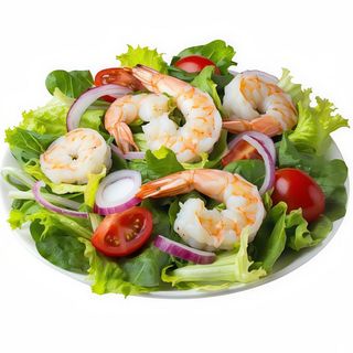 Ensalada De Gambas Y Aguacate