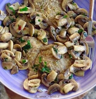Scaloppine ai funghi porcini
