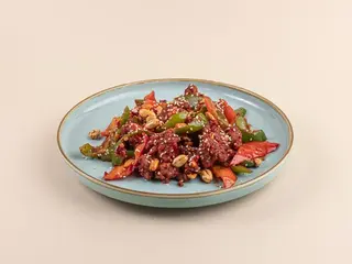 Курица с арахисом по кит 