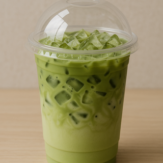 iced matcha latte