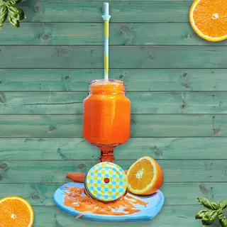 Jus d'orange aux carottes