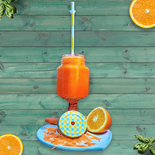 Jus d'orange aux carottes