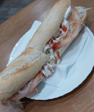 Bocadillo Vegetal De Pata