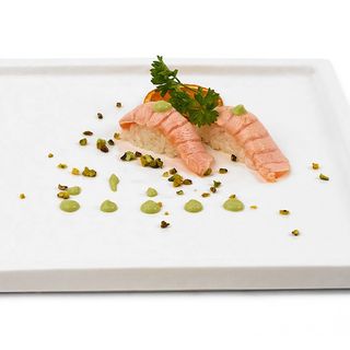 67 Sake rucola flambé