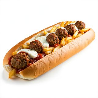 Bocadillo De Albóndigas