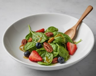 Ensalada De Espinaca Con Fruta