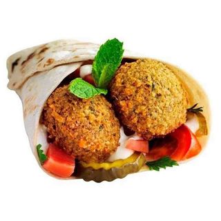 Arrotolato falafel