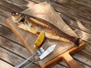 СВІЖА РИБА НА ГРИЛІ СІБАС