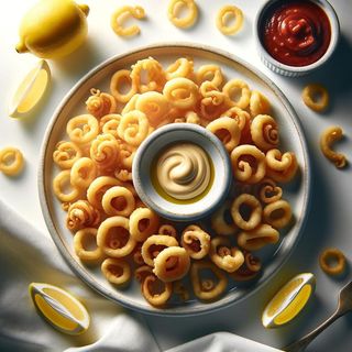 Crispy calamari