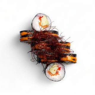 Futomaki con Salmón y Tobiko (220 g.)