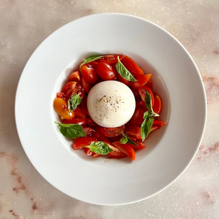 Burrata e Tomate Cherry