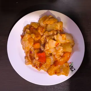 64 Pollo all'imperiale piccante