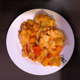 64 Pollo all'imperiale piccante