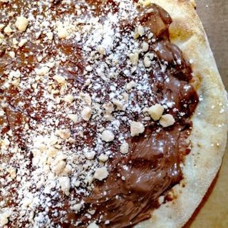 Pizza Con Nutella  (30 Cm.)