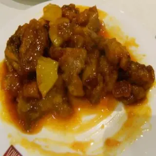 72. Pato con piña