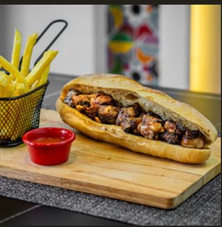 Sandwich Brochette Viande