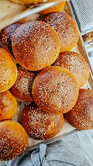 Bułka z sezamem