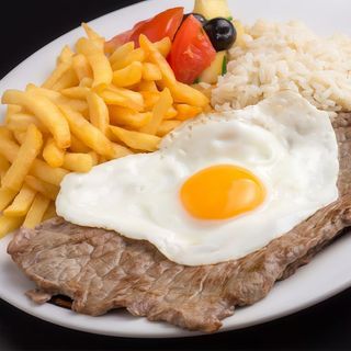 Bitoque Vaca Frito com Alho