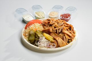 Shaorma farfurie pui