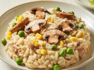 Risotto Poulet Champignon