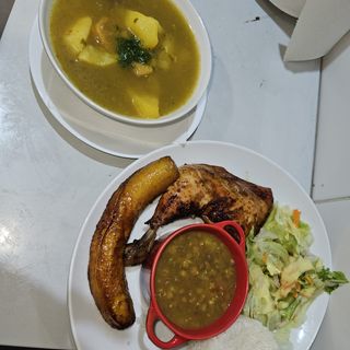 Menú Filete de Ternera a la plancha