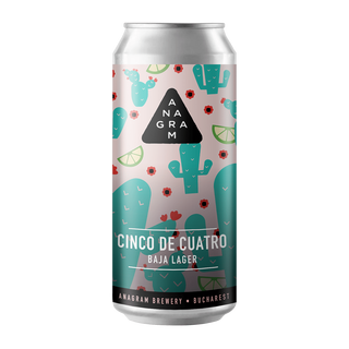 Cinco de cuatro baja - Anagram