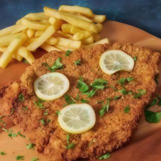 Milanesa clásica de ternera