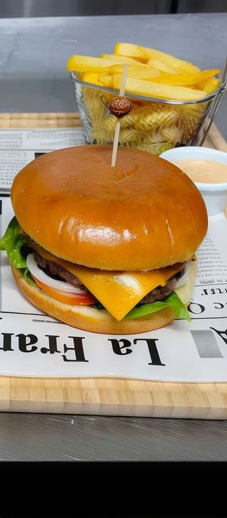 Hamburguesa De Pollo Crujiente