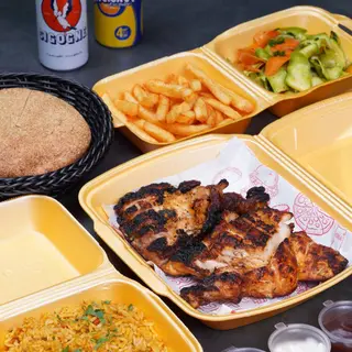 1/2 Poulet grillé