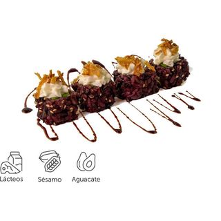 156-Crispy aguacate roll negro